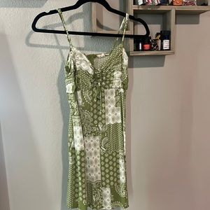 pacsun green dress